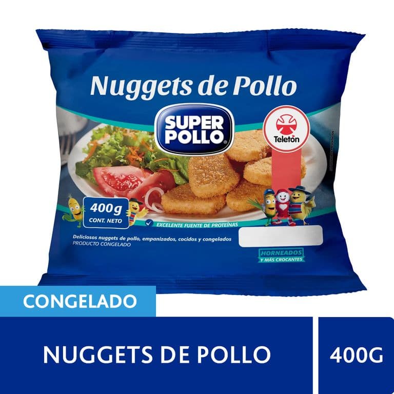 Nuggets de Pollo Congelados Super Pollo 400 g