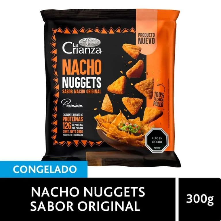 Nacho Nuggets Original Congelados La Crianza 300 g