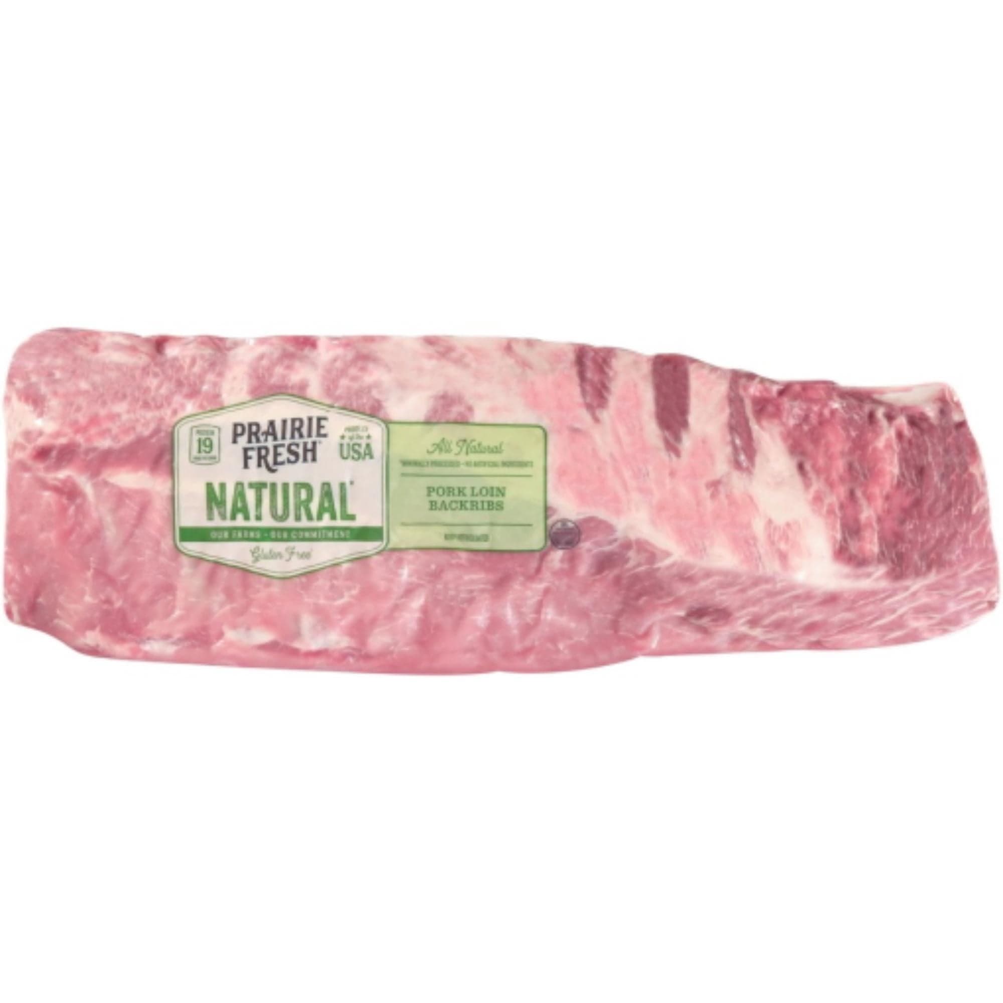 Costilla Baby back ribs de cerdo Congelada